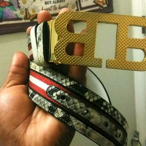 Bally belt and shoes